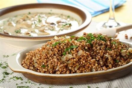 Grikių ir kefyro dieta 5 dienas
